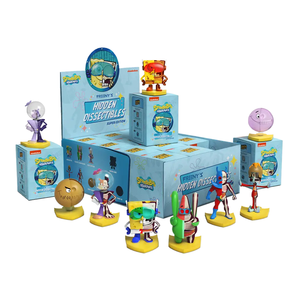 Freeny's Hidden Dissectibles SpongeBob SquarePants Series 04 Super Edition Blind Box - Mighty Jaxx Super Anime Store