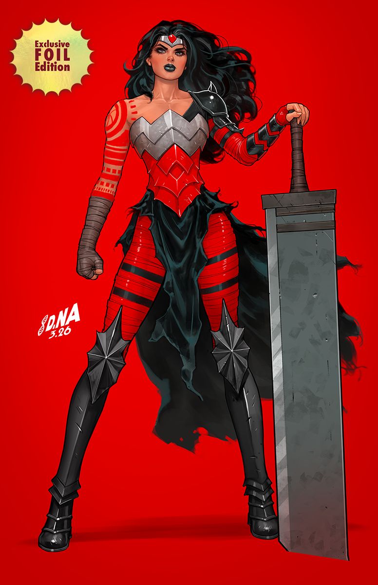 [FOIL] ABSOLUTE WONDER WOMAN #19 DAVID NAKAYAMA EXCLUSIVE VIRGIN VAR (04/22/2026) Unknown Comic Books