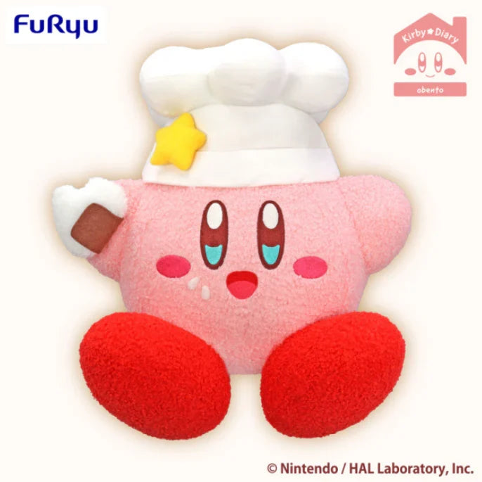 Kirby of the Stars Kirby Diary obento BIG Plush Cook, 13.8" Super Anime Store