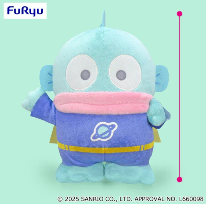 Sanrio Hangyodon Anniversary Hero Costume Plush 13.8" - Limited Edition Big Plush Toy Super Anime Store