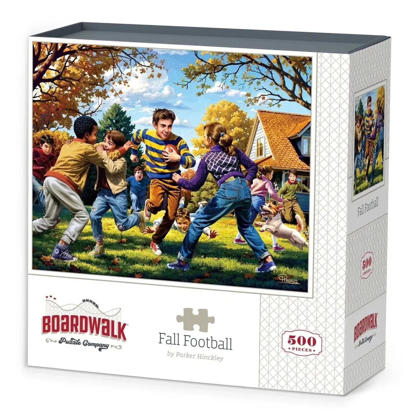 Fall Football 500 Piece Jigsaw Puzzle Boardwalk