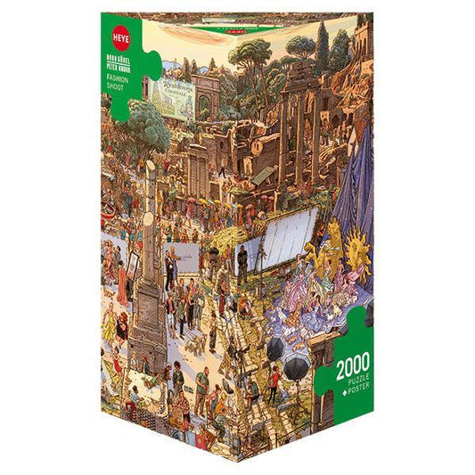 Fashion Shoot 2000 Piece Jigsaw Puzzle Heye