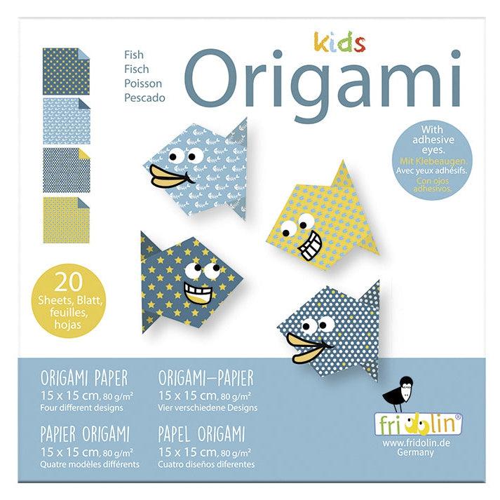 Fish Kids Origami Kit Fridolin Puzzle Merchant