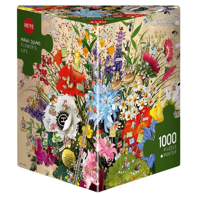 Flower's Life 1000 Piece Jigsaw Puzzle Heye Puzzle Merchant
