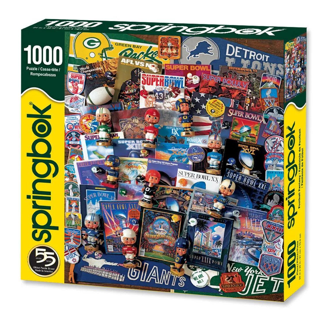 Football Fantasy 1000 Piece Jigsaw Puzzle Springbok