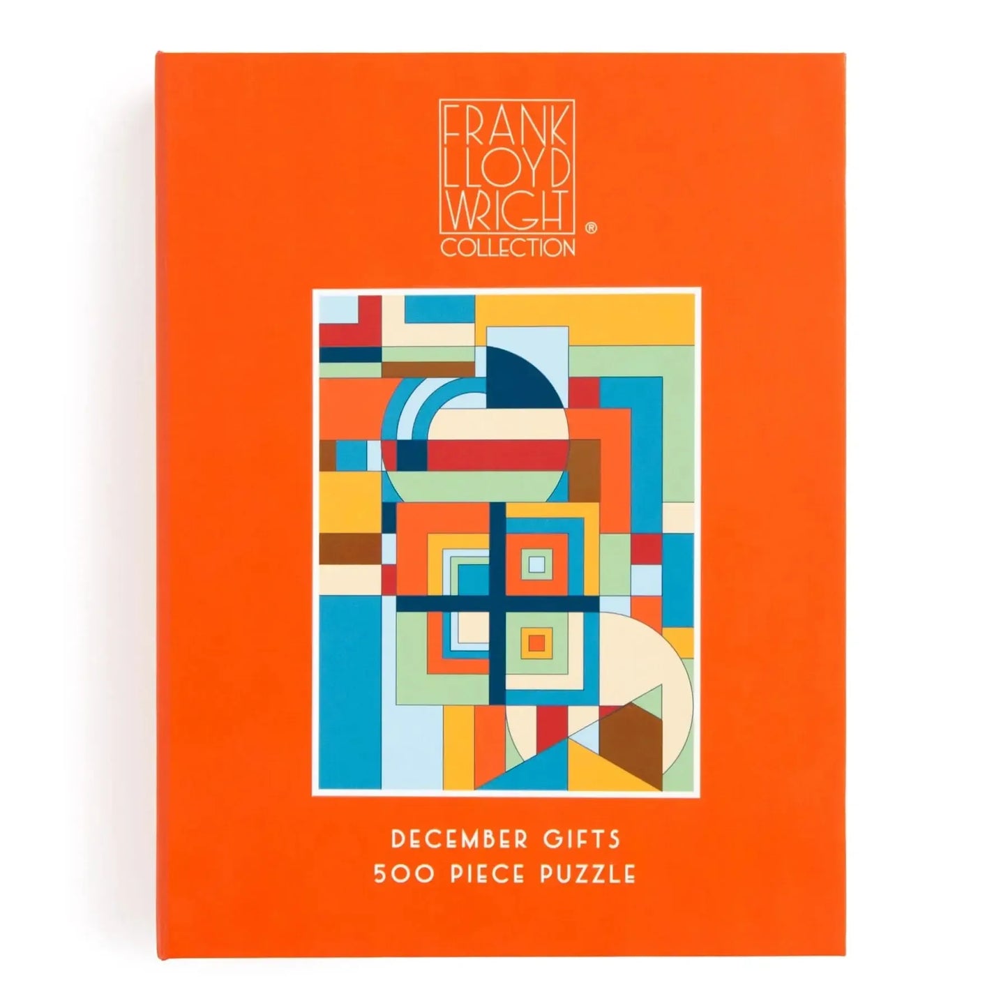 Frank Lloyd Wright December Gifts 500 Piece Jigsaw Puzzle Galison