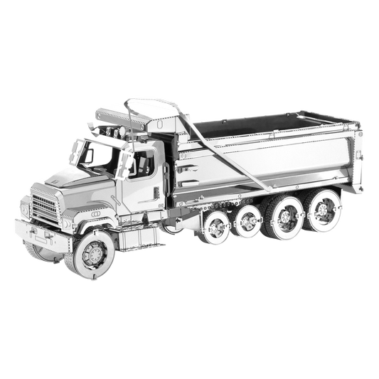 Freightliner 114SD Dump Truck 3D Steel Model Kit Metal Earth
