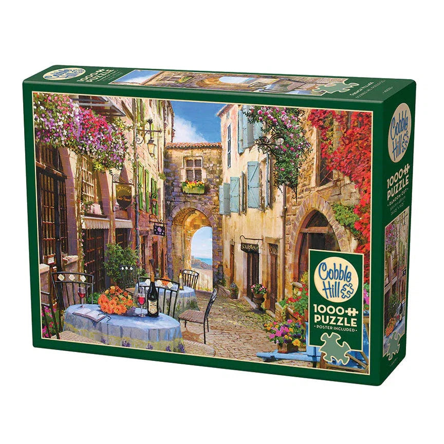 French Village 1000 Piece Jigsaw Puzzle Cobble Hill