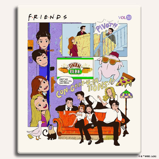 Friends Forever - Paint By Numbers Kit 15.7" x 18.9" (40x48cm) Craft Hub
