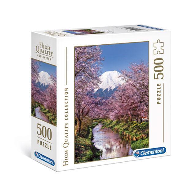 Fuji Mountain 500 Piece Jigsaw Puzzle Clementoni Puzzle Merchant