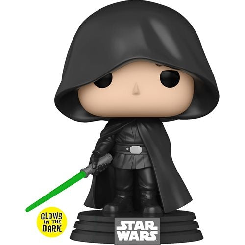 Funko POP! Star Wars: The Mandalorian Luke Skywalker GITD - Entertainment Earth Exclusive ANlMEHOME