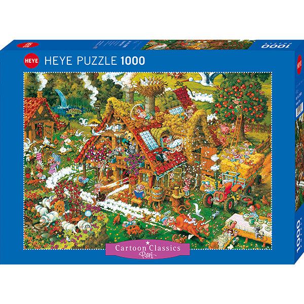 Funny Farm Cartoon Classics 1000 Piece Jigsaw Puzzle Heye Puzzle Merchant