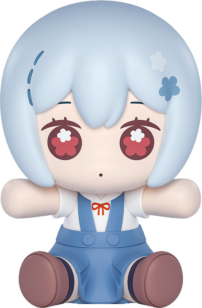 Evangelion Rei Ayanami Huggy Good Smile Figure - School Uniform Ver. Chibi Collectible Super Anime Store