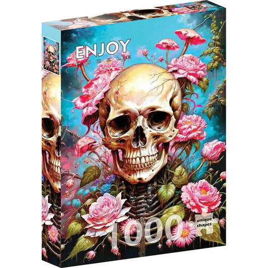 Garden Skeleton 1000 Piece Jigsaw Puzzle Enjoy