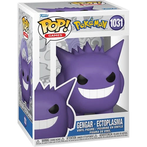Pokemon Funko Pop! Gengar Vinyl Figure #1031 Moliner Games