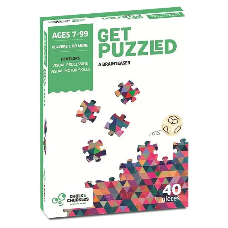 Get Puzzled 40 Piece Jigsaw Puzzle Brainteaser Game C&C Puzzle Merchant