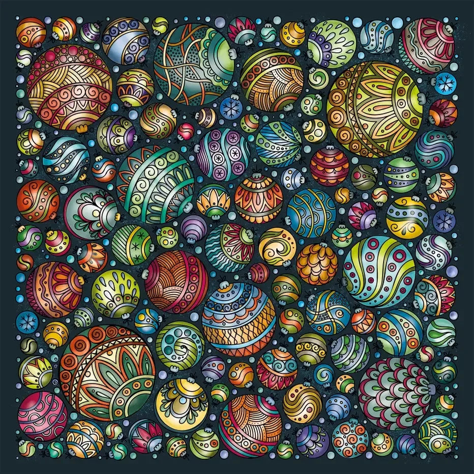 Globular 248 Piece Jigsaw Puzzle with Display Frame Curiosi