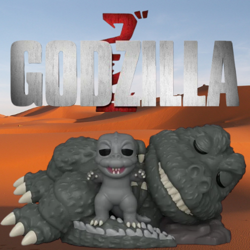 Funko POP! Movies: Sleeping Godzilla with Minizilla ANlMEHOME