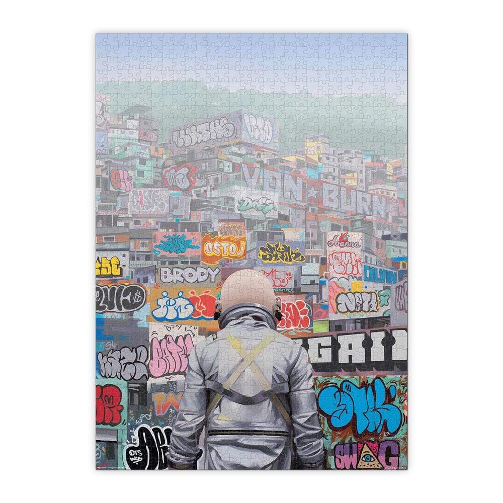 Graffiti City 1000 Piece Jigsaw Puzzle Fred