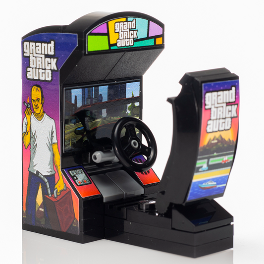 Grand Brick Auto - B3 Customs Arcade Racing Game made using LEGO parts B3 Customs