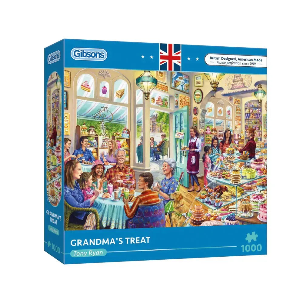 Grandma's Treat 1000 Piece Jigsaw Puzzle Gibsons Puzzle Merchant