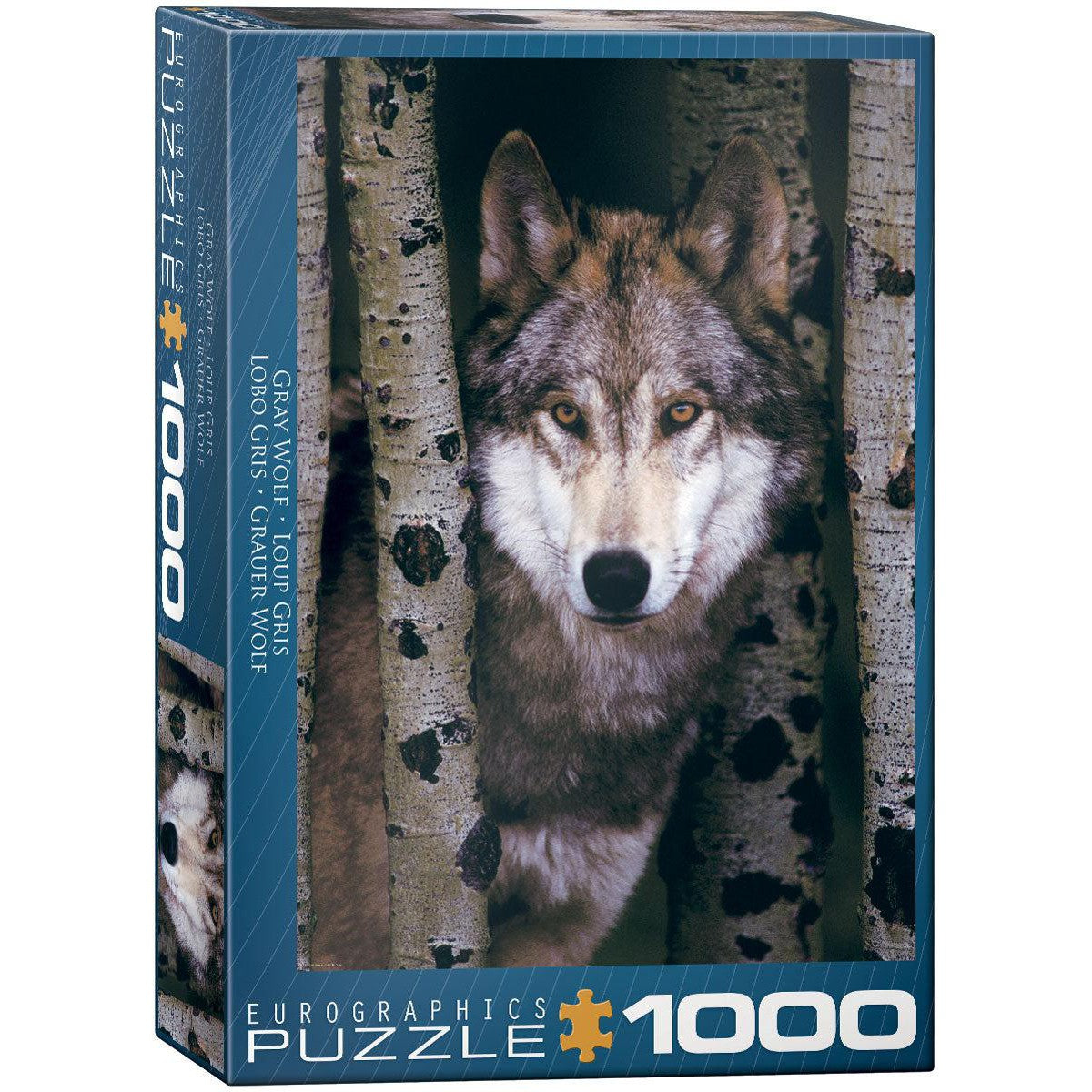 Gray Wolf 1000 Piece Jigsaw Puzzle Eurographics Puzzle Merchant
