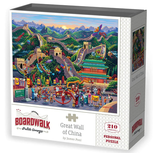 Great Wall of China 210 Piece Jigsaw Puzzle Boardwalk Puzzle Merchant