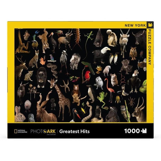 Greatest Hits National Geographic Photo Ark 1000 Piece Jigsaw Puzzle NYPC Puzzle Merchant