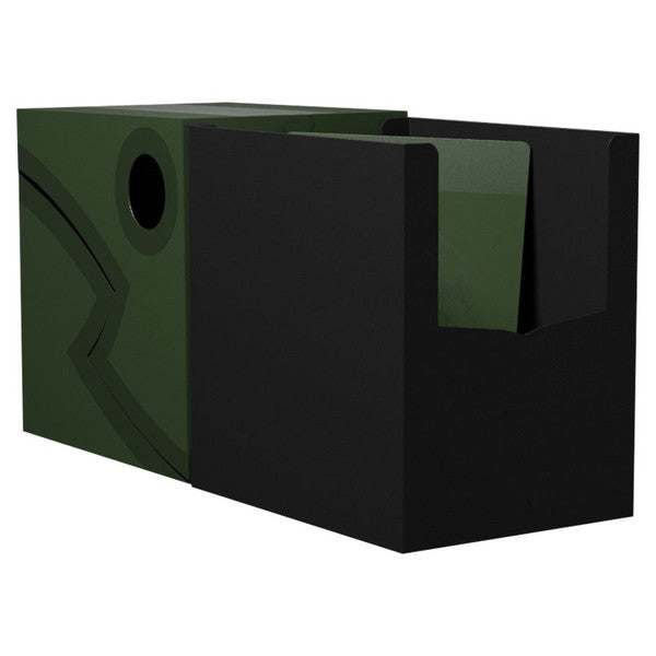 Deck Box: Dragon Shield: Double Shell: Forest Green/Black Moliner Games