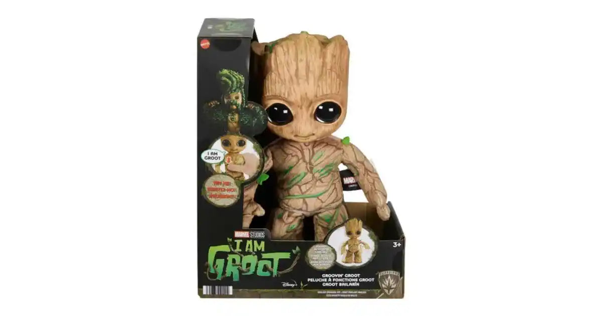 Marvel I am Groot Groovin' Groot 11" tall Moliner Games