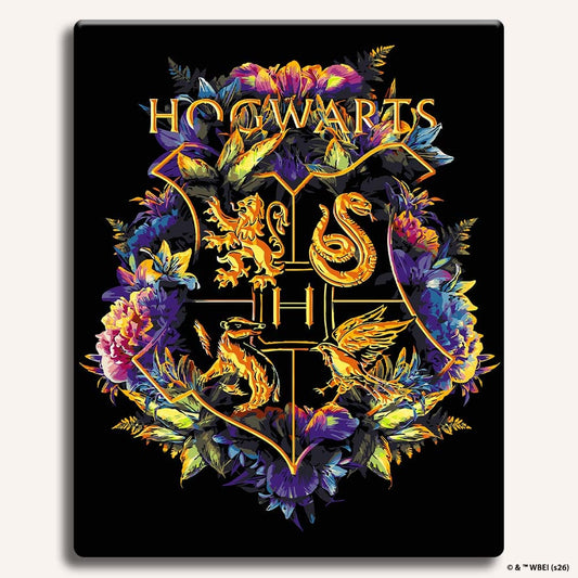 Hogwarts Crest - Paint By Numbers Kit Without Frame Craft Hub