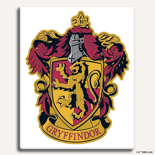 Gryffindor Crest - Paint By Numbers Kit Without Frame Craft Hub