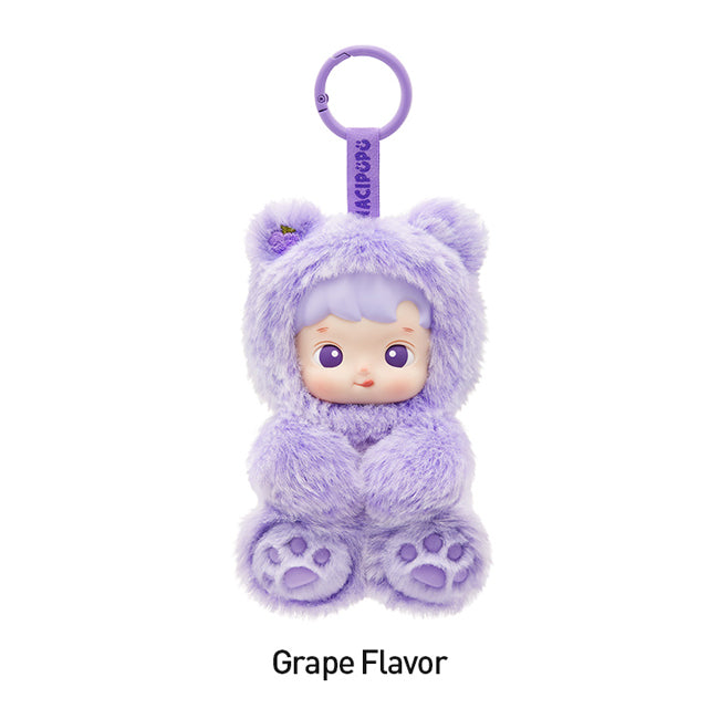 Hacipupu Gummy Bear Series - Vinyl Plush Pendant Grape Labubu Loot