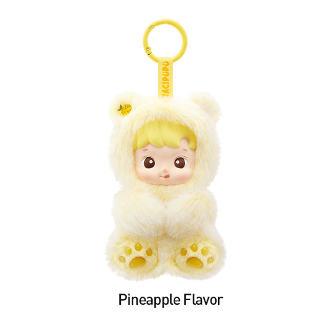 Hacipupu Gummy Bear Series - Vinyl Plush Pendant Pineapple Labubu Loot