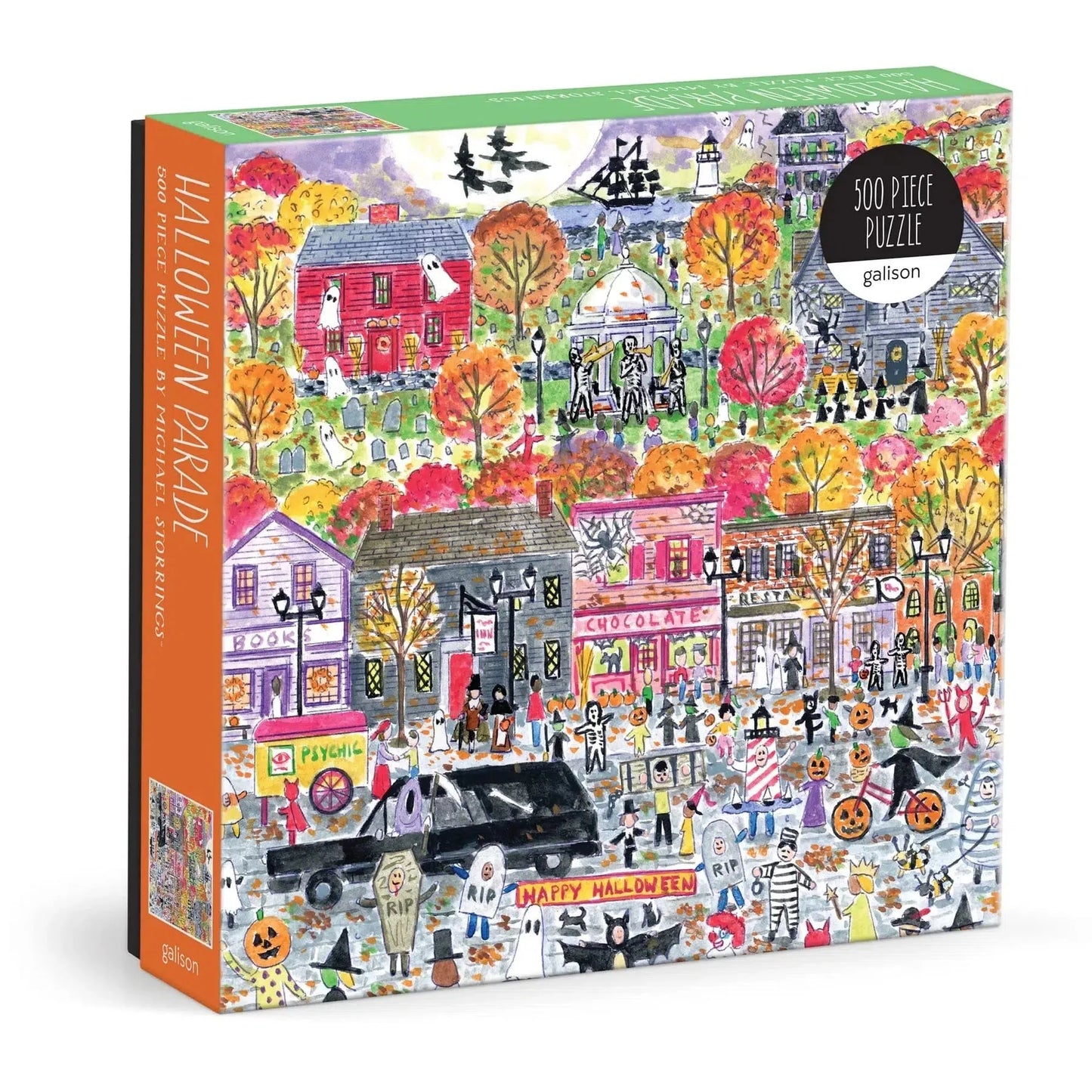 Halloween Parade 500 Piece Jigsaw Puzzle Galison Puzzle Merchant