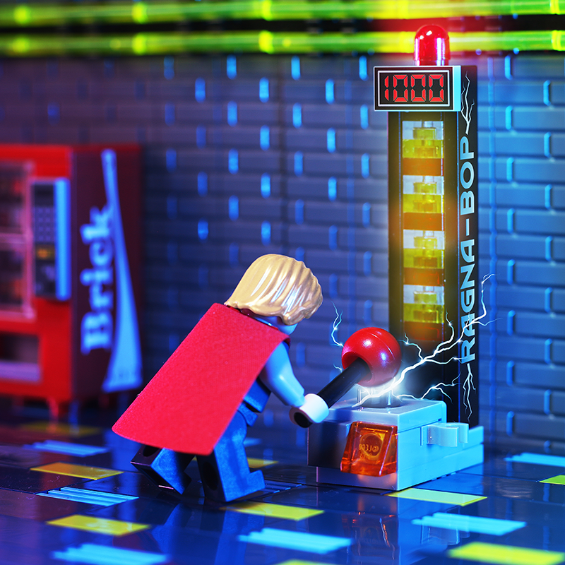 Ragna-Bop - B3 Customs Strongman Amusement Park Game B3 Customs