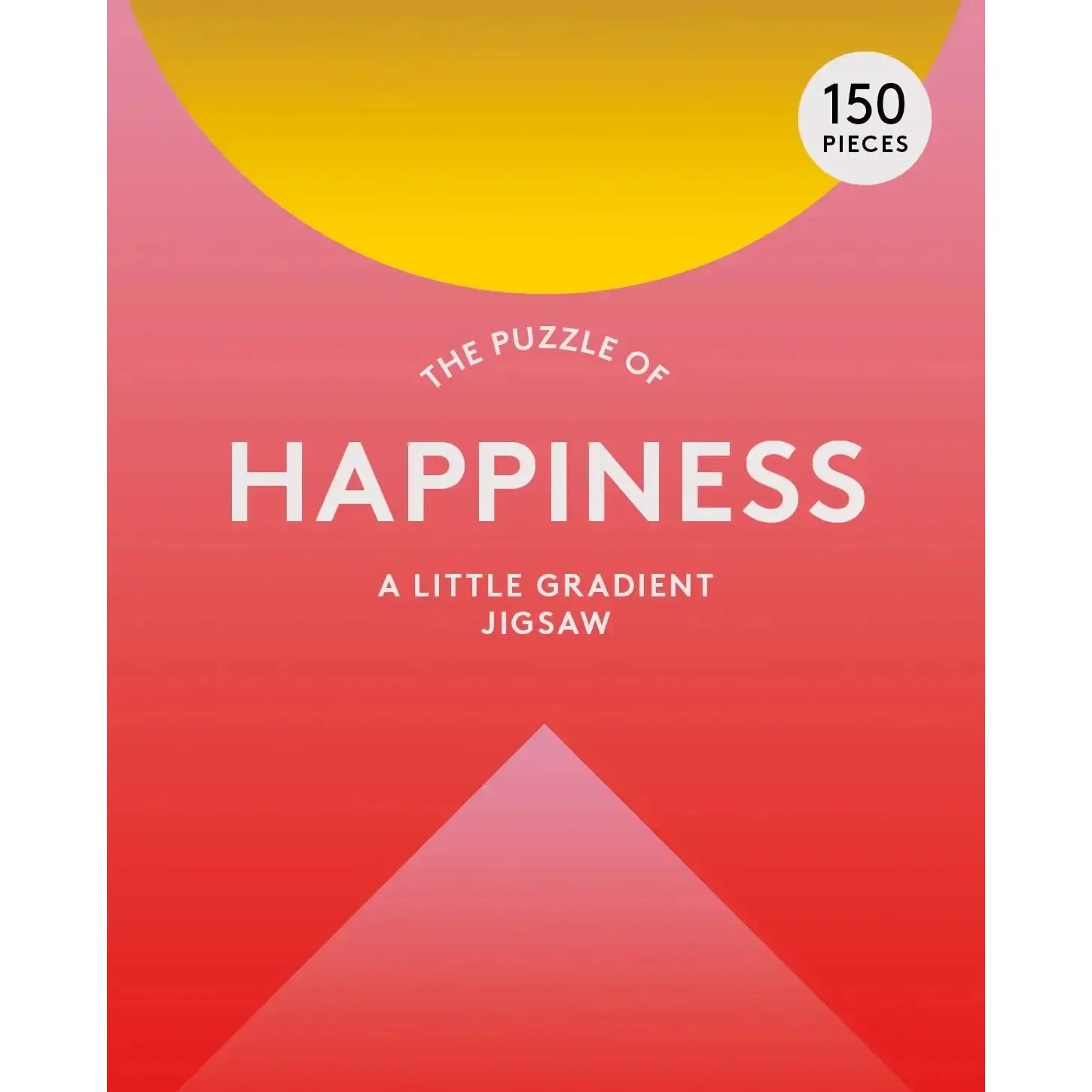 Happiness 150 Piece Mini Gradient Jigsaw Puzzle Laurence King Puzzle Merchant