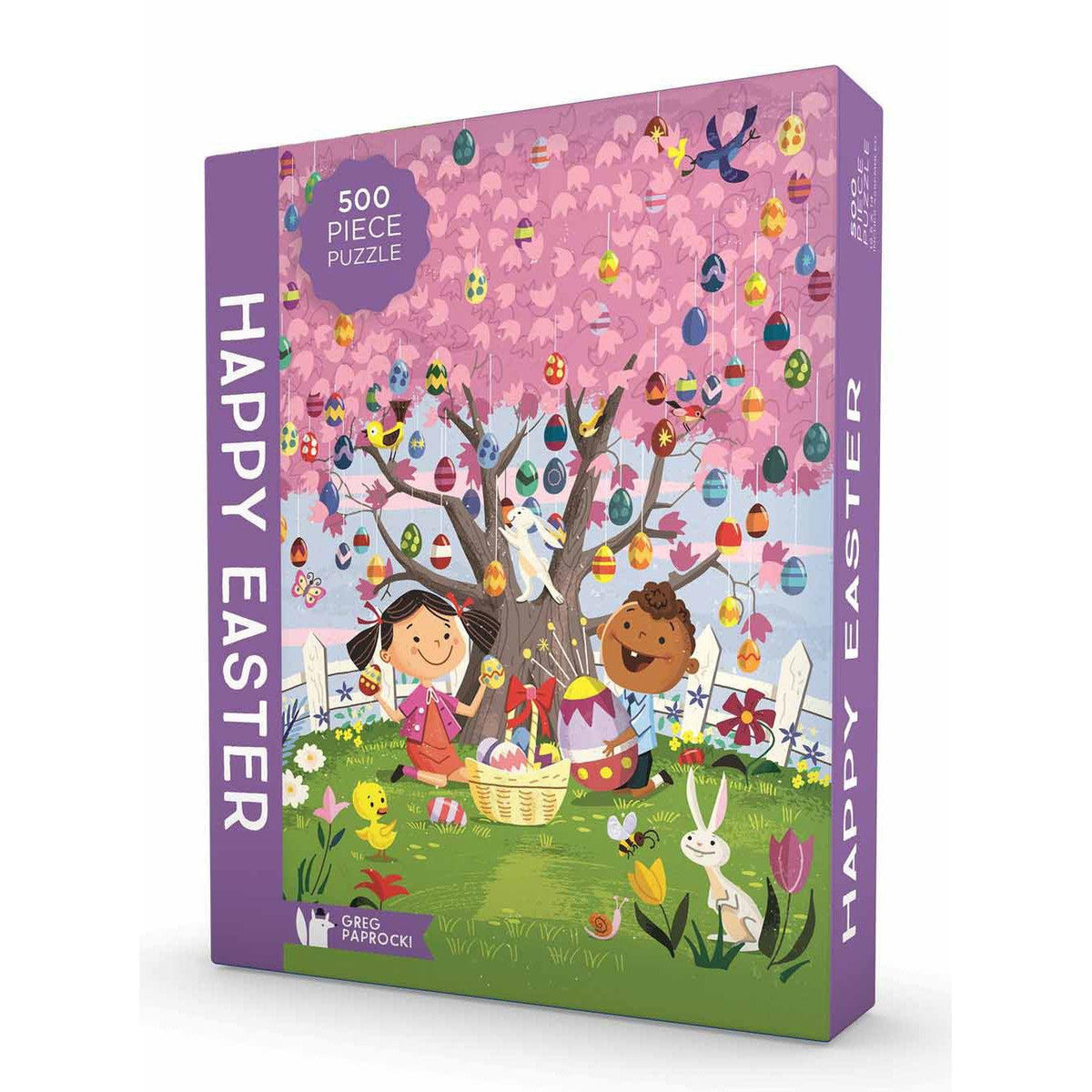 Happy Easter 500 Piece Jigsaw Puzzle Gibbs Smith Puzzle Merchant