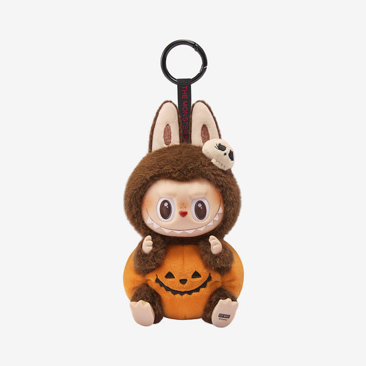 Happy Halloween Party Series-Sitting Pumpkin Vinyl Plush Pendant Labubu Loot