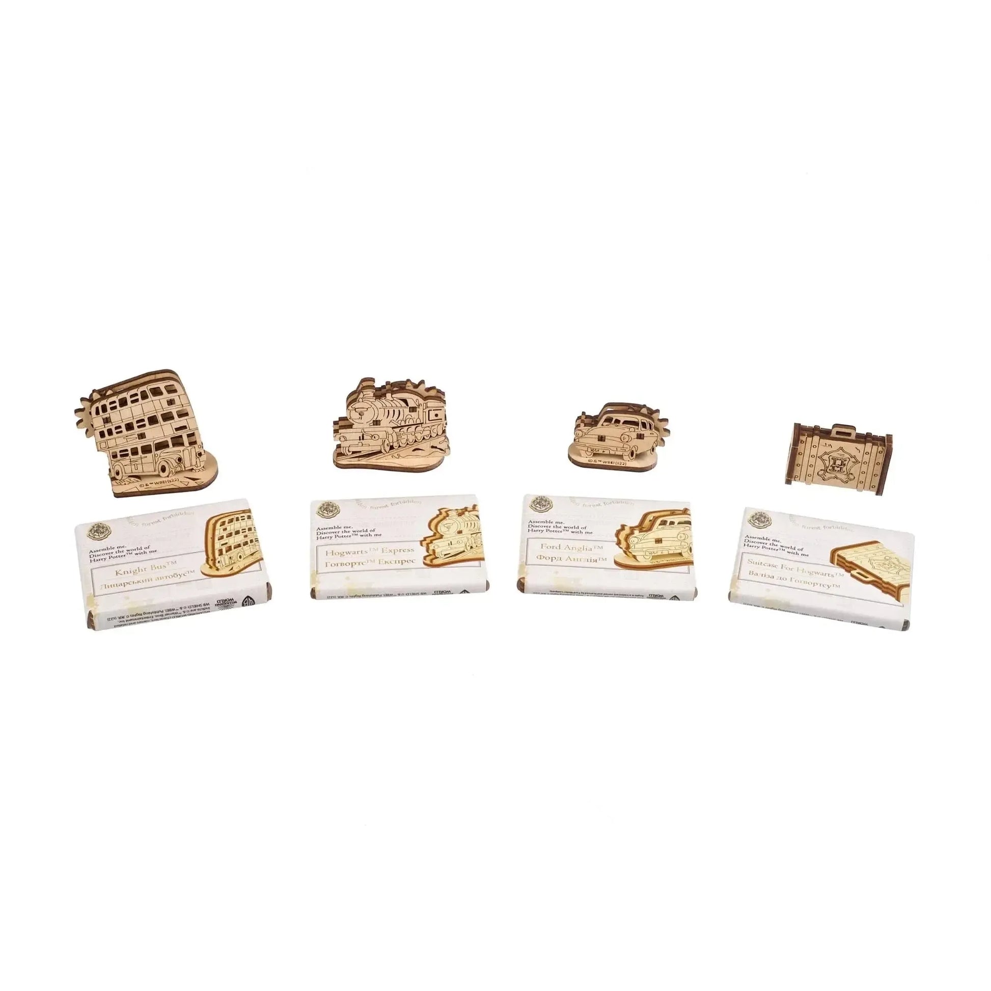 Harry Potter™ Advent Calendar Wood Model Kit UGEARS Puzzle Merchant