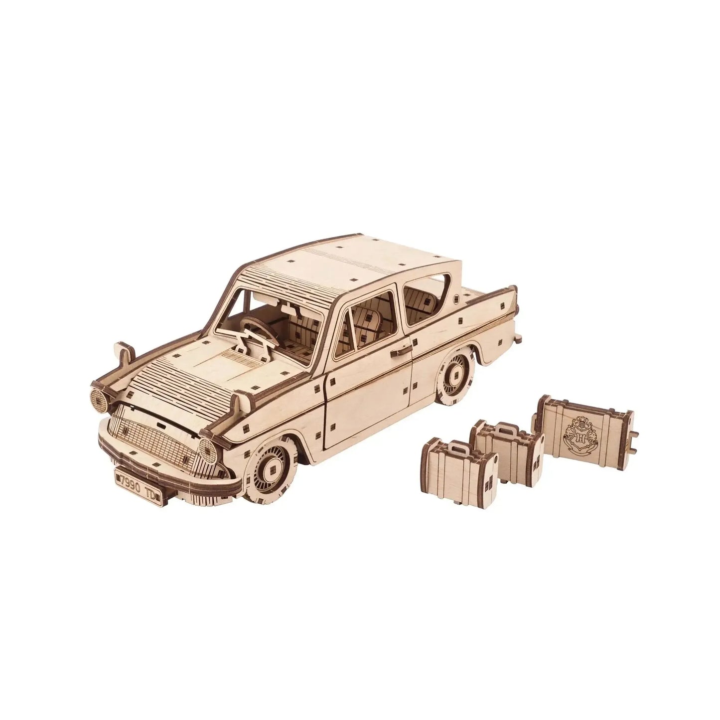 Harry Potter™ Flying Ford Anglia™ 3D Wood Model Kit UGEARS Puzzle Merchant