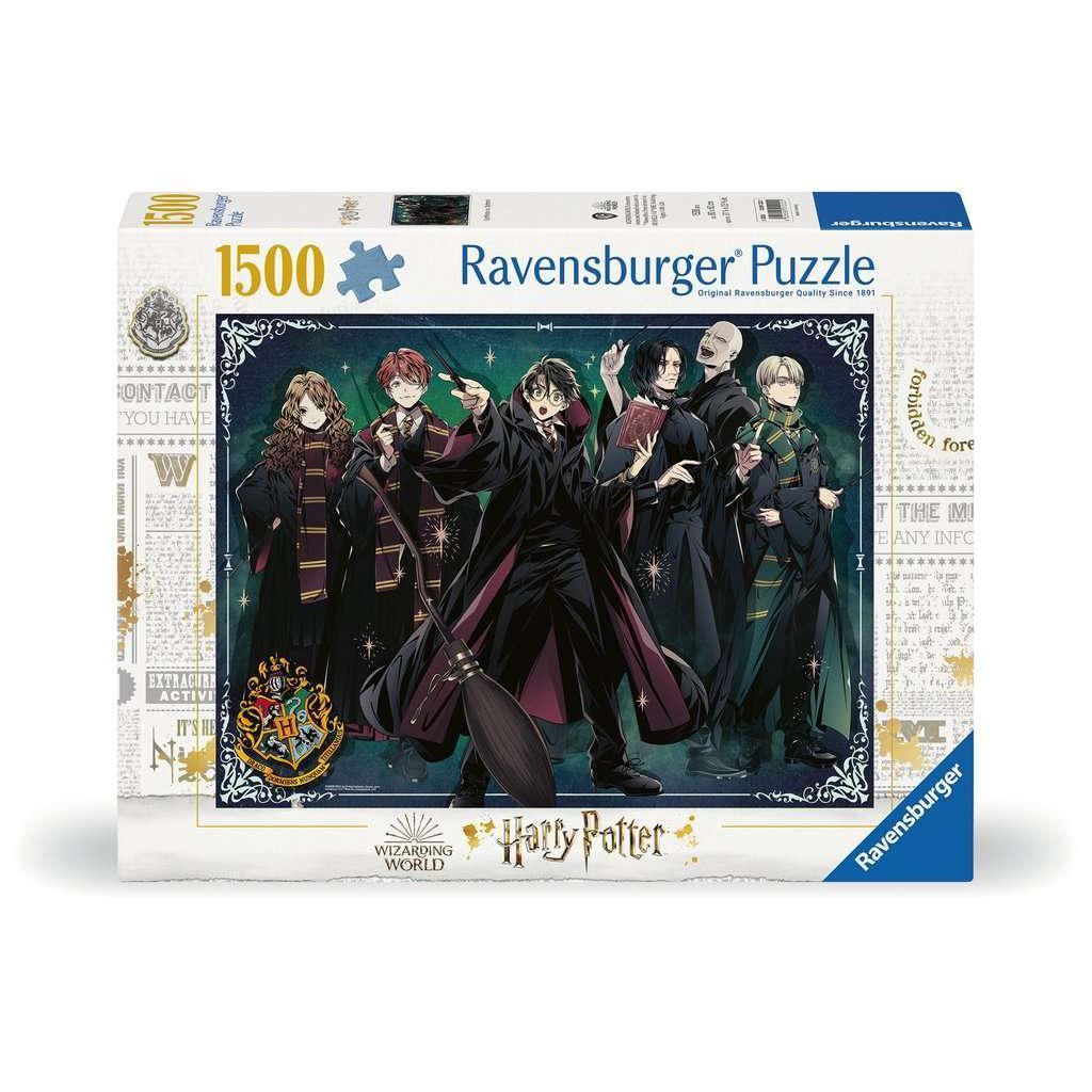 Harry Potter Gryffindor vs Slytherin 1500 Piece Jigsaw Puzzle Ravensburger