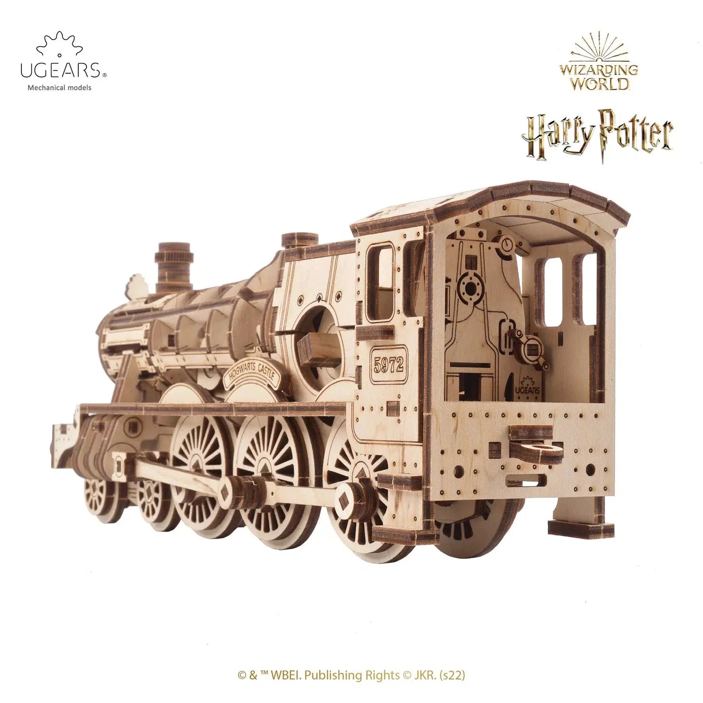 Harry Potter™ Hogwarts™ Express 3D Wood Model Kit UGEARS Puzzle Merchant