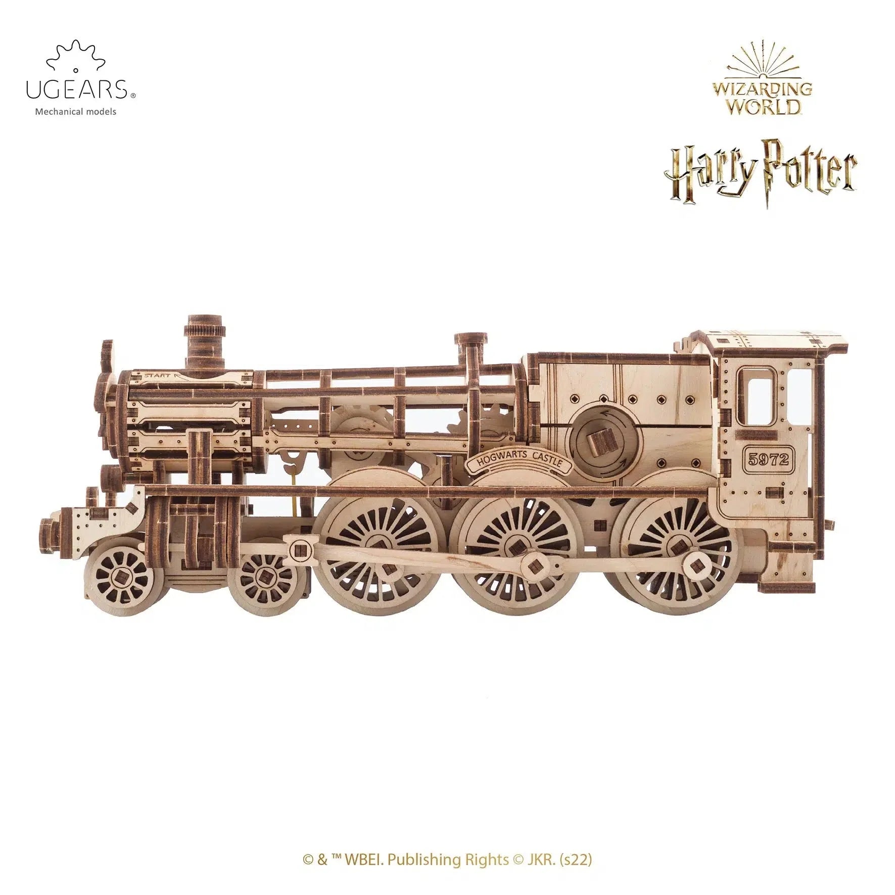 Harry Potter™ Hogwarts™ Express 3D Wood Model Kit UGEARS Puzzle Merchant