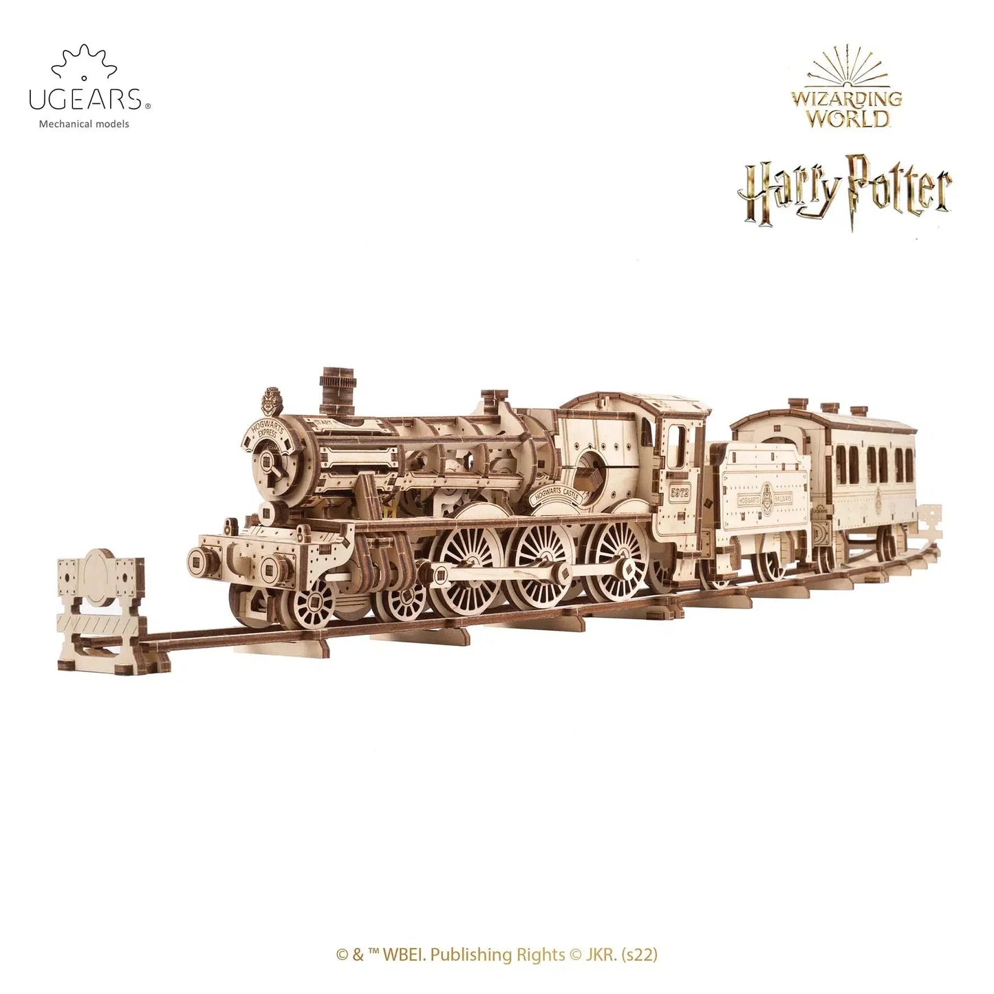 Harry Potter™ Hogwarts™ Express 3D Wood Model Kit UGEARS Puzzle Merchant