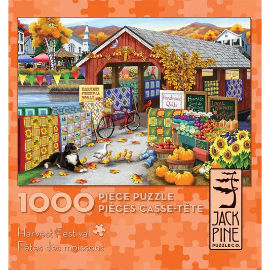 Harvest Festival 1000 Piece Jigsaw Puzzle Jack Pine
