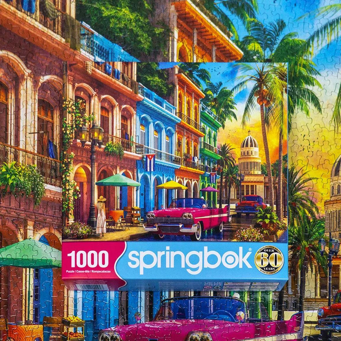 Havana Sunset 1000 Piece Jigsaw Puzzle Springbok