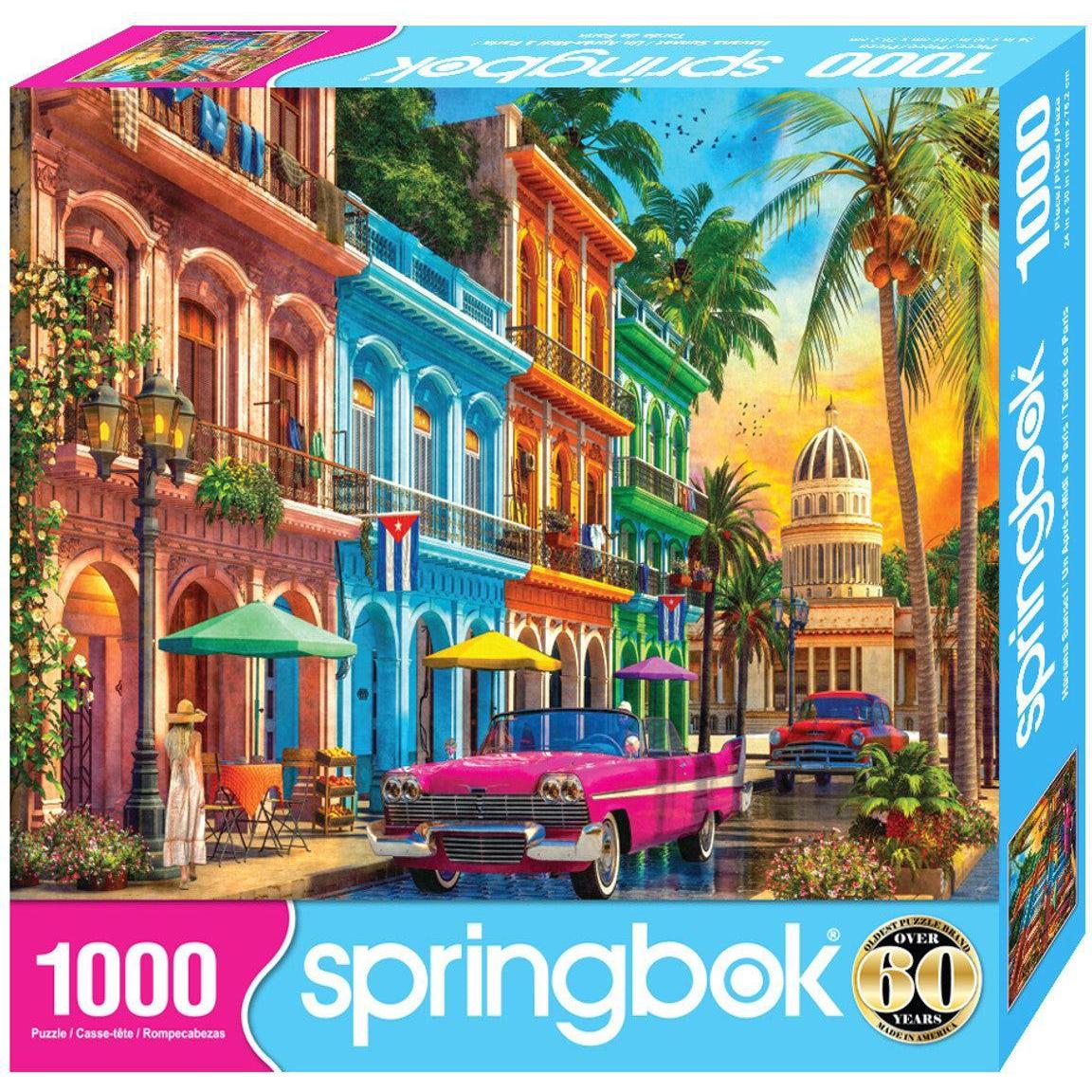 Havana Sunset 1000 Piece Jigsaw Puzzle Springbok