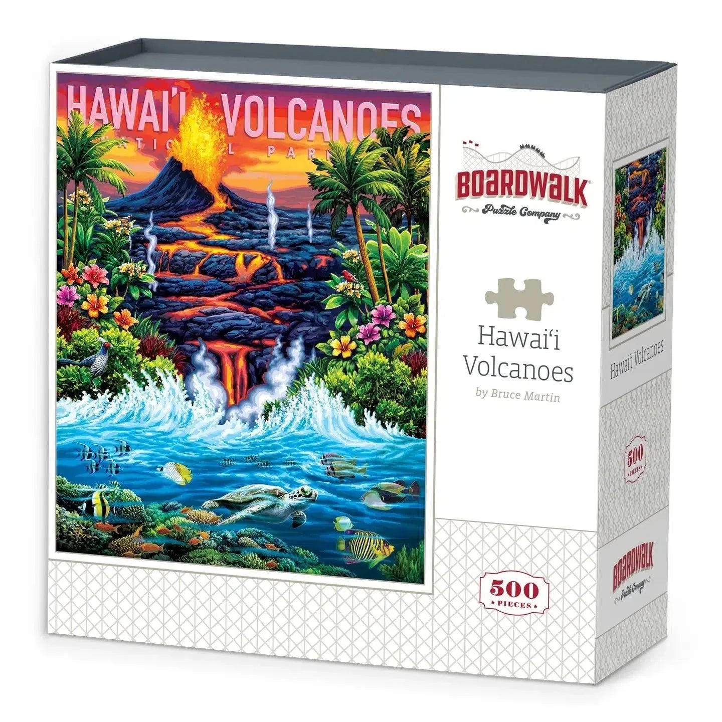 Hawai'i Volcanoes National Park 500 Piece Jigsaw Puzzle Boardwalk