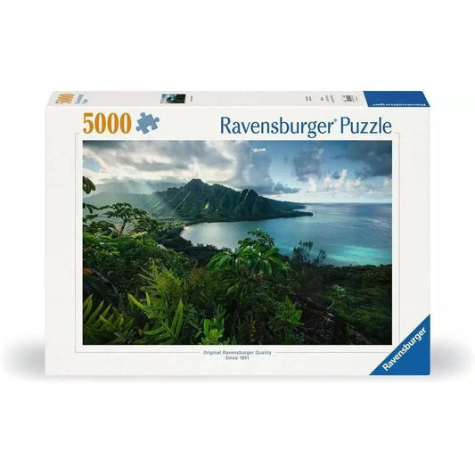 Hawaiian Viewpoint 5000 Piece Jigsaw Puzzle Ravensburger